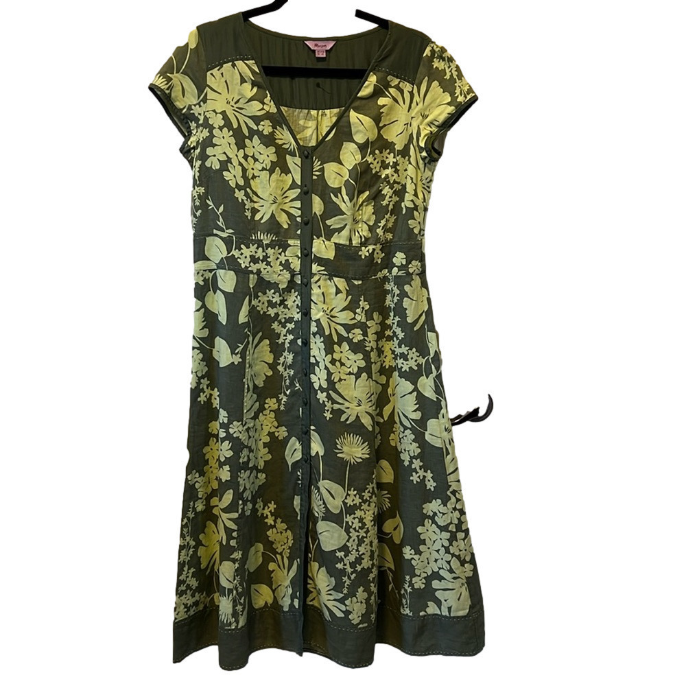 Monsoon Women’s Green Floral Dress